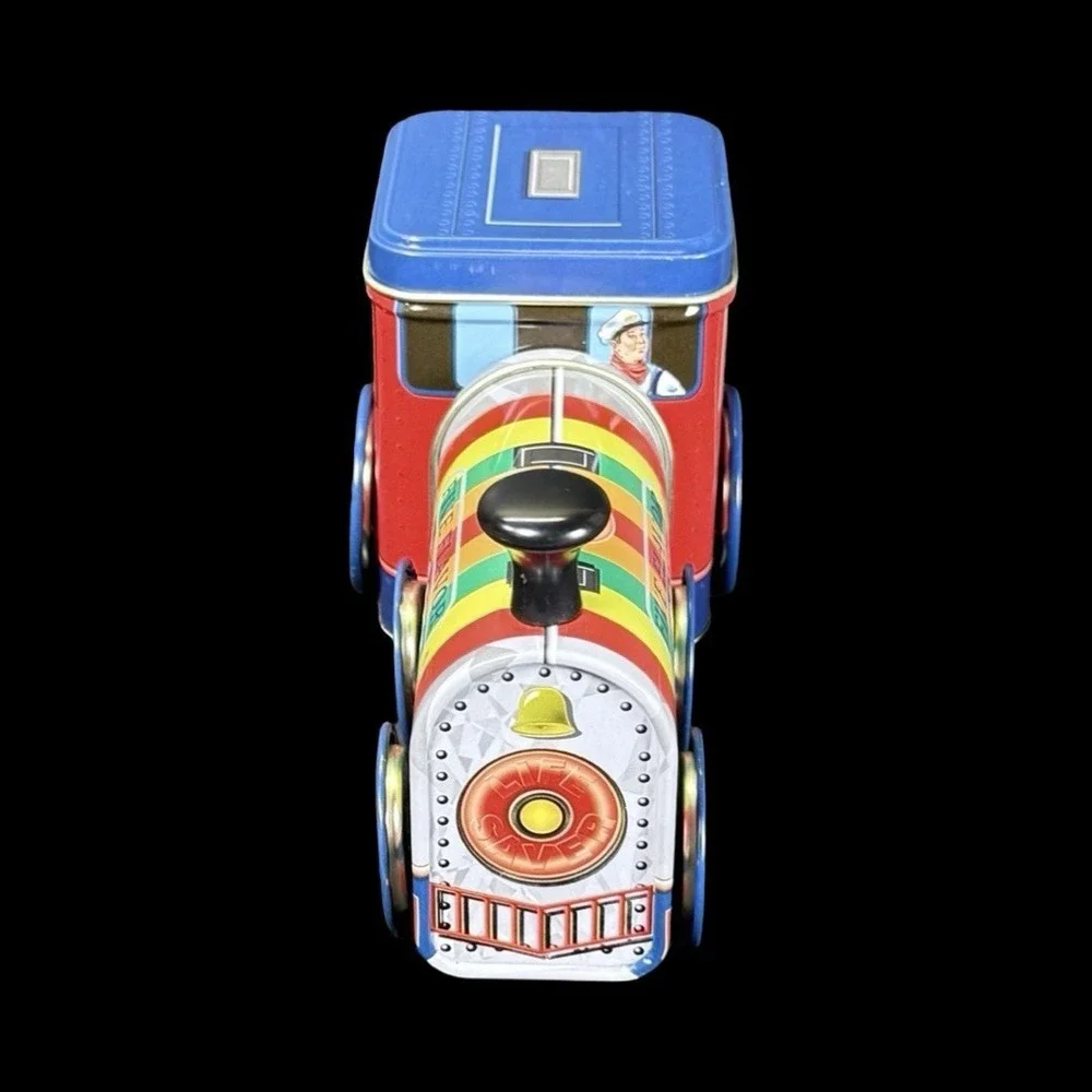 Vintage 1997 Life Savers Train Engine Candy Tin Nabisco‎ [Empty]